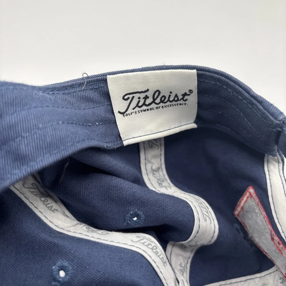 Titleist Blue Golf Hat with PRO‎ V1 Tuck Strap Enclosure